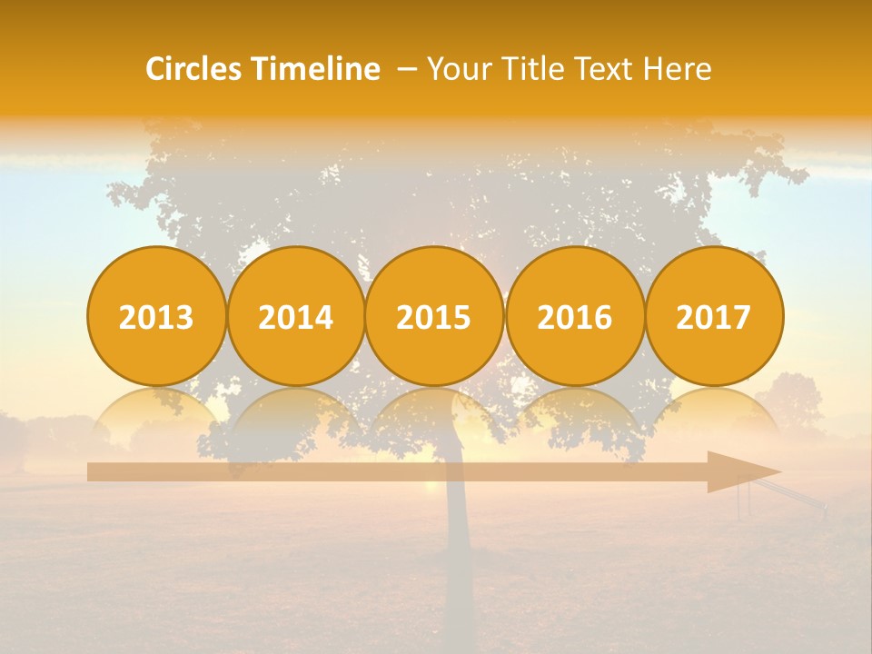 Sky Mist Sunny PowerPoint Template