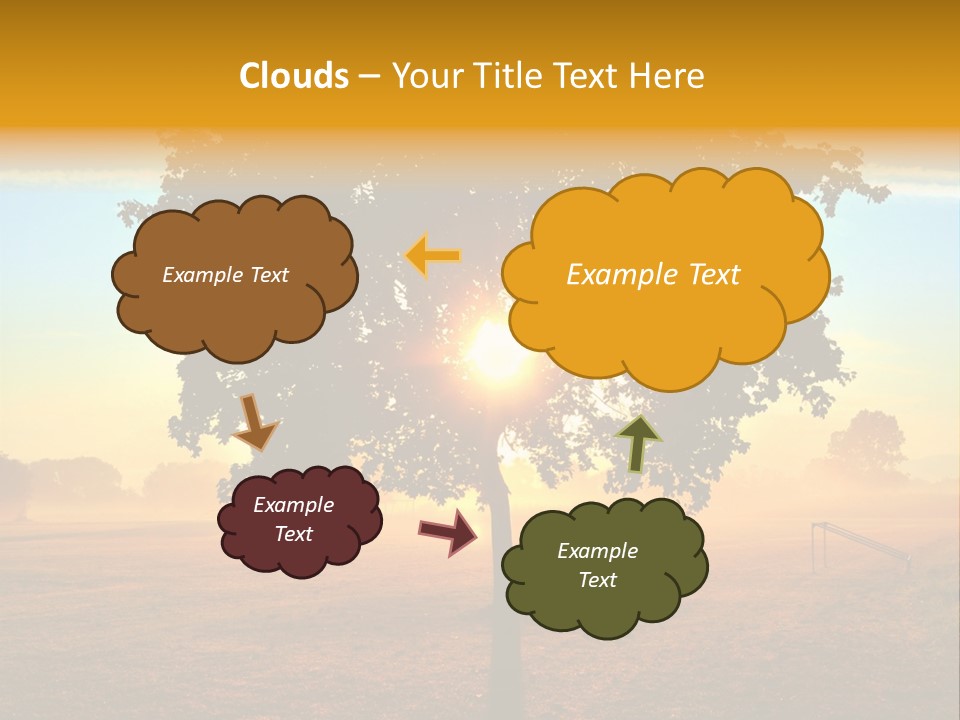Sky Mist Sunny PowerPoint Template