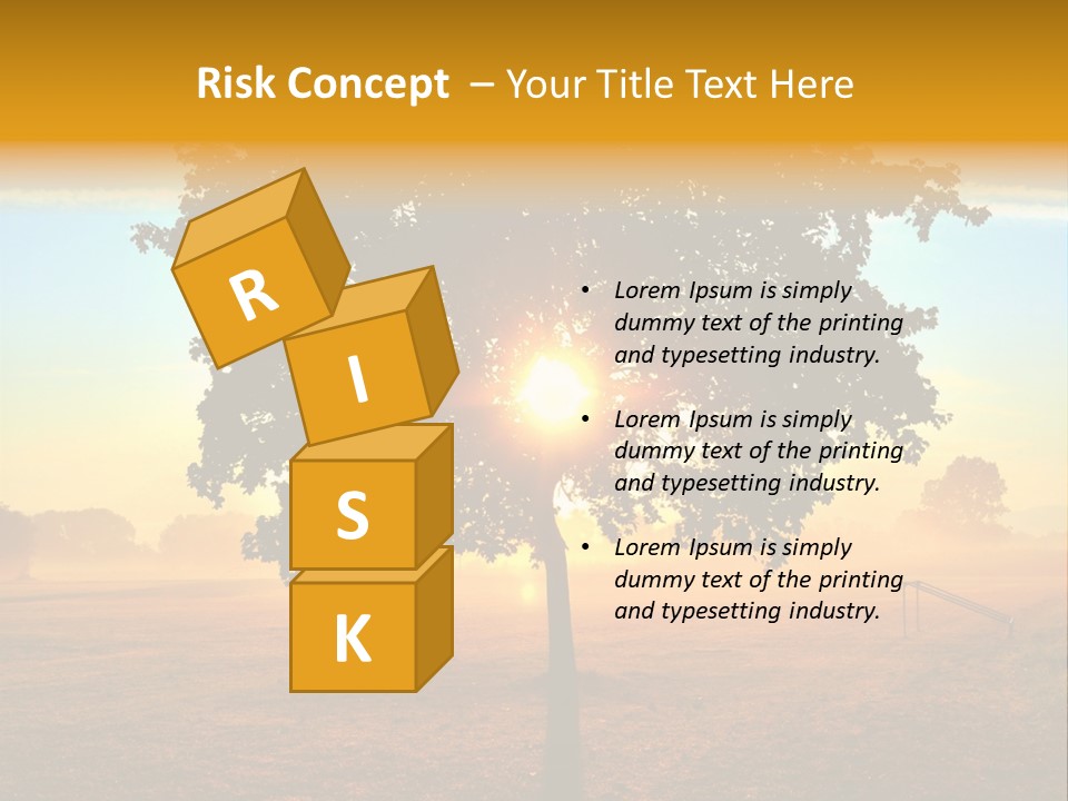 Sky Mist Sunny PowerPoint Template