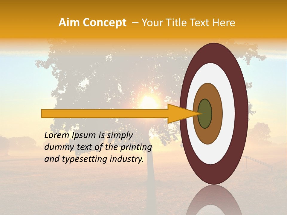 Sky Mist Sunny PowerPoint Template