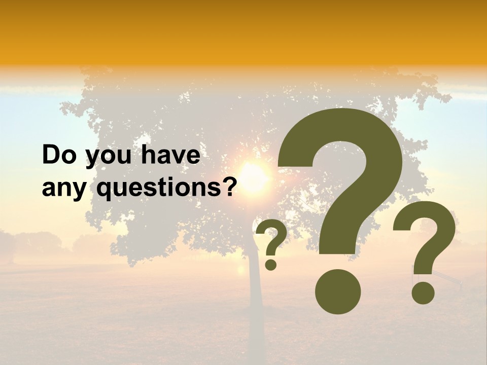 Sky Mist Sunny PowerPoint Template