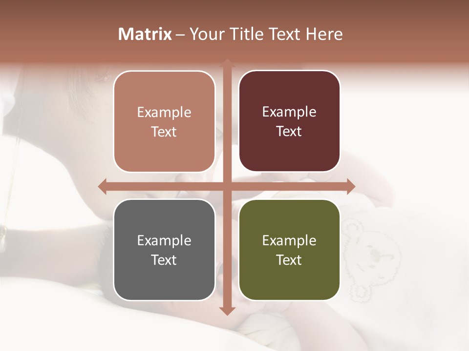 Baby Childcare Cute PowerPoint Template