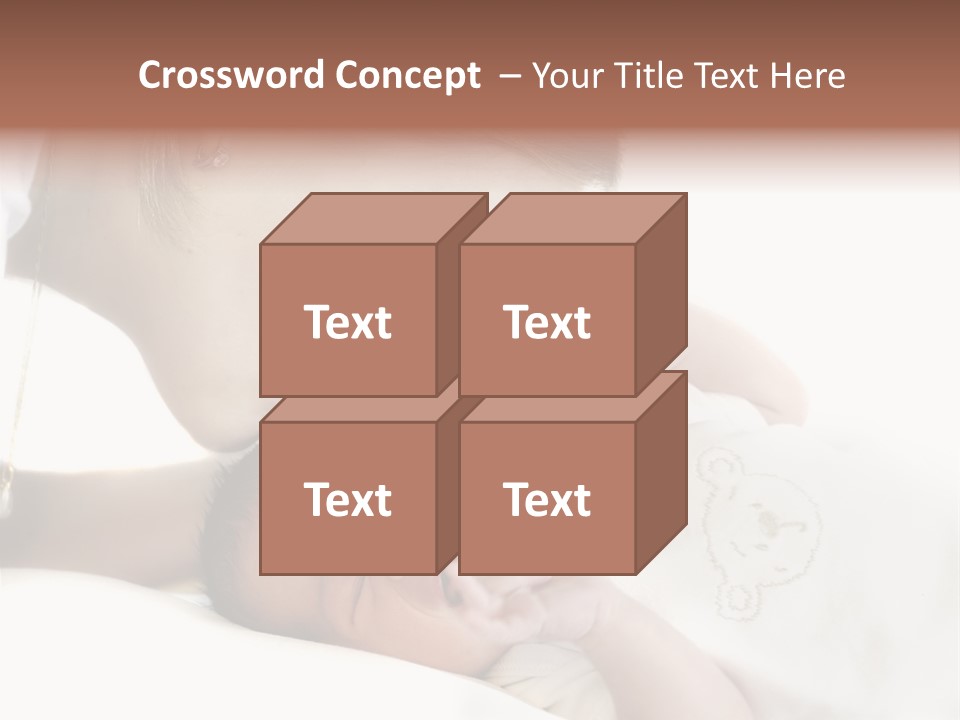 Baby Childcare Cute PowerPoint Template