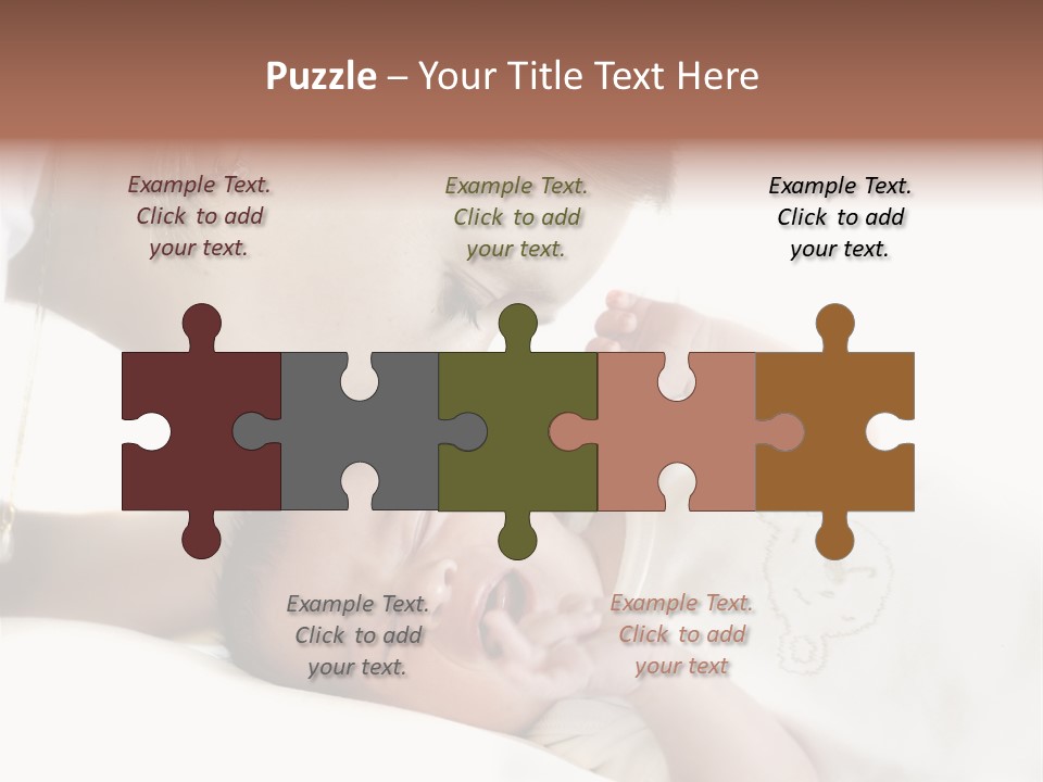 Baby Childcare Cute PowerPoint Template