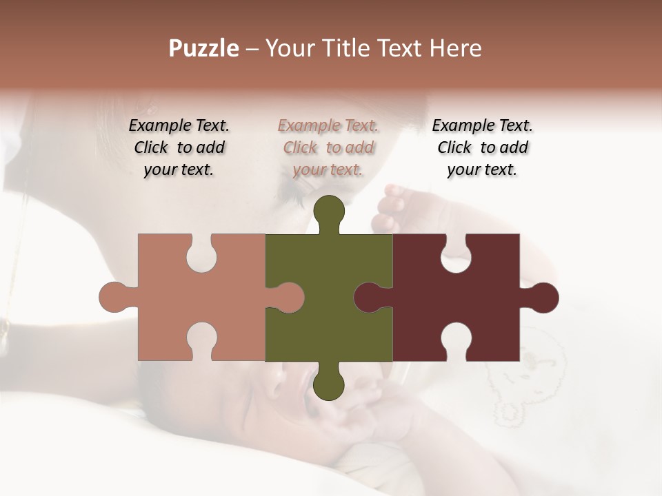 Baby Childcare Cute PowerPoint Template