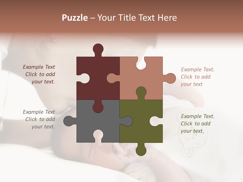 Baby Childcare Cute PowerPoint Template