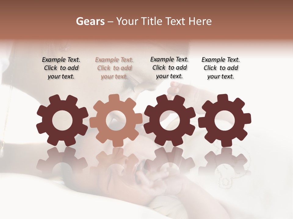 Baby Childcare Cute PowerPoint Template