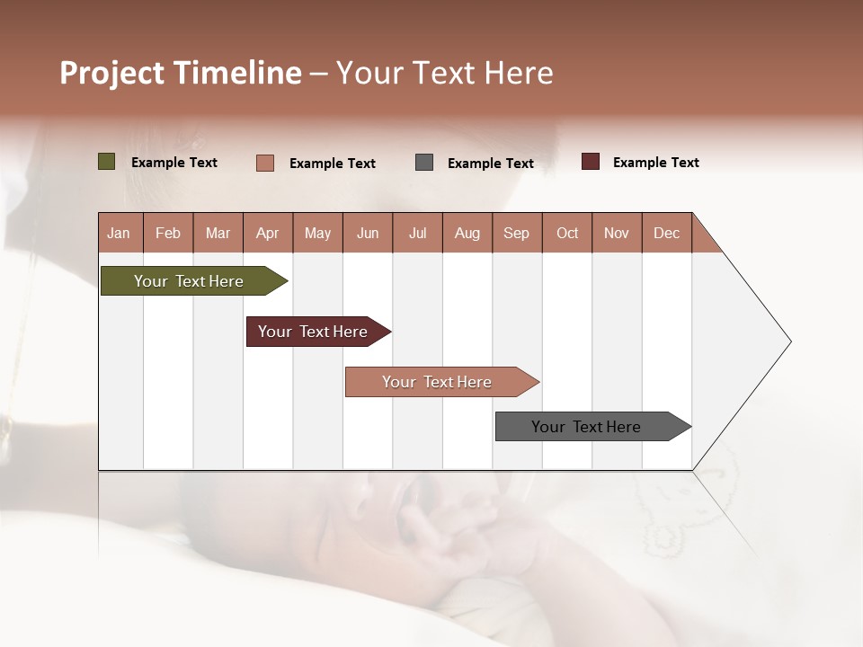 Baby Childcare Cute PowerPoint Template