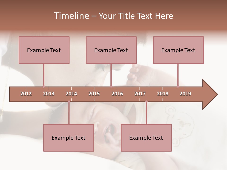 Baby Childcare Cute PowerPoint Template