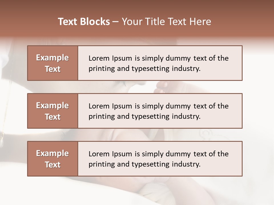 Baby Childcare Cute PowerPoint Template