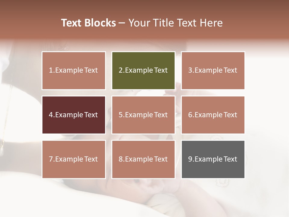 Baby Childcare Cute PowerPoint Template