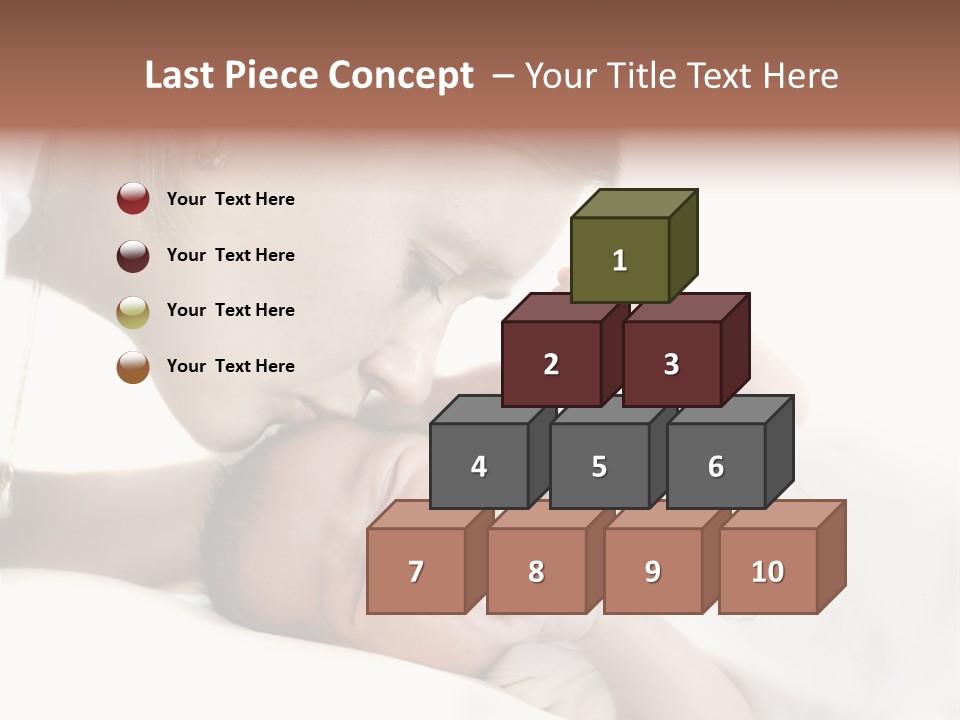 Baby Childcare Cute PowerPoint Template