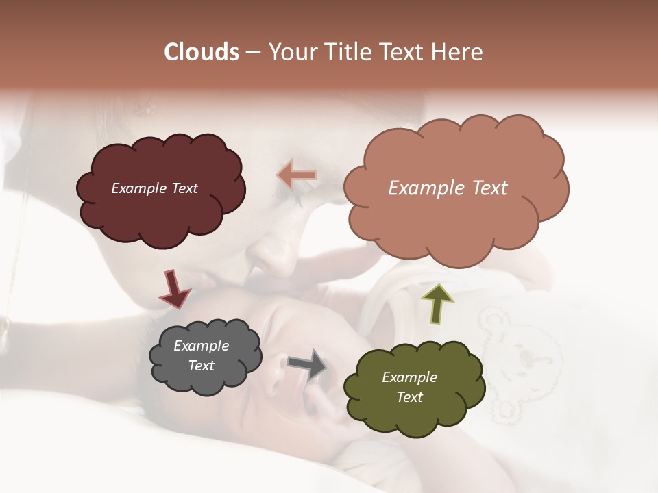 Baby Childcare Cute PowerPoint Template