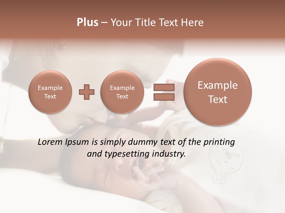 Baby Childcare Cute PowerPoint Template