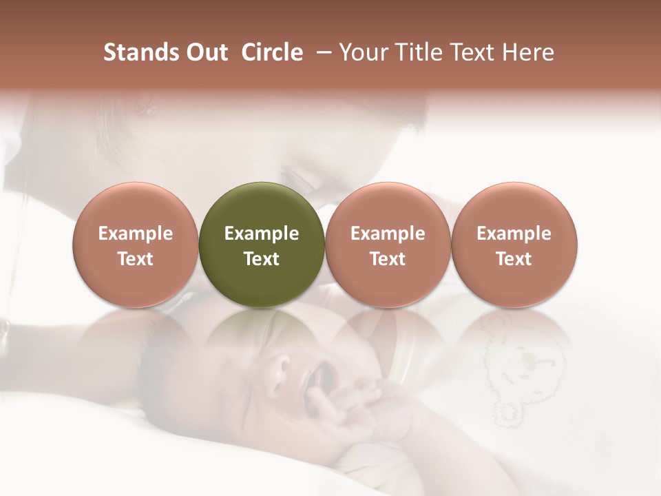 Baby Childcare Cute PowerPoint Template