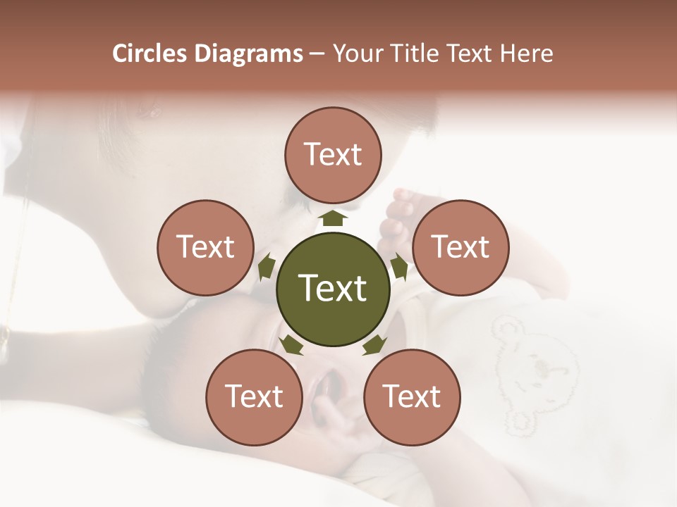 Baby Childcare Cute PowerPoint Template