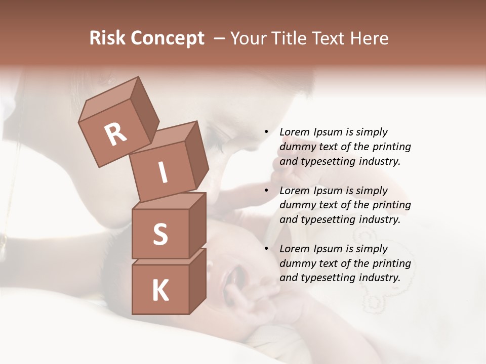 Baby Childcare Cute PowerPoint Template