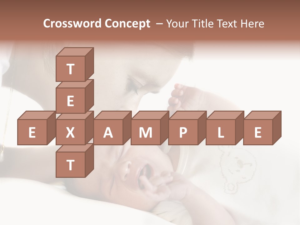 Baby Childcare Cute PowerPoint Template