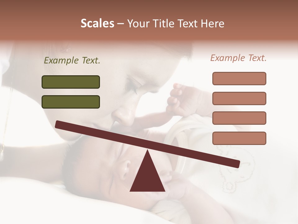 Baby Childcare Cute PowerPoint Template