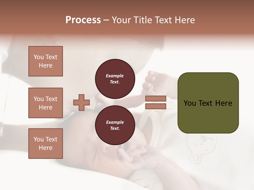 Baby Childcare Cute PowerPoint Template