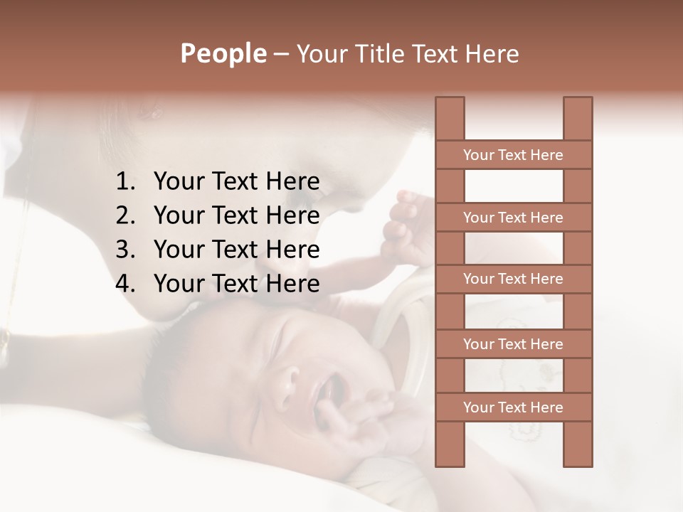 Baby Childcare Cute PowerPoint Template