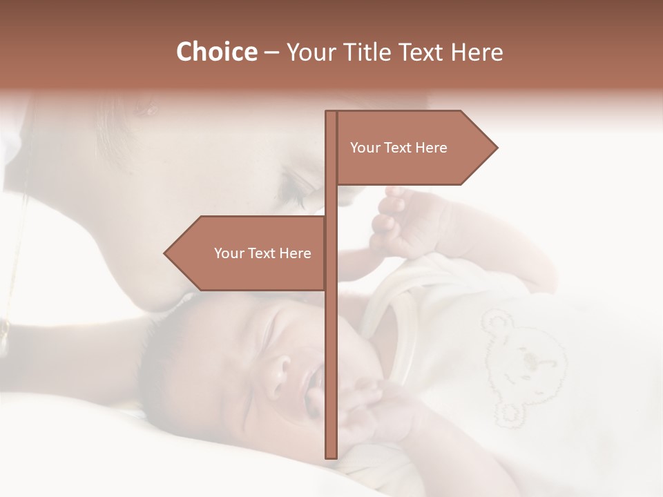 Baby Childcare Cute PowerPoint Template