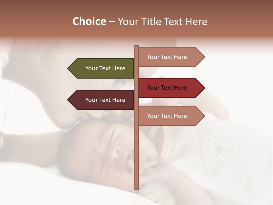 Baby Childcare Cute PowerPoint Template