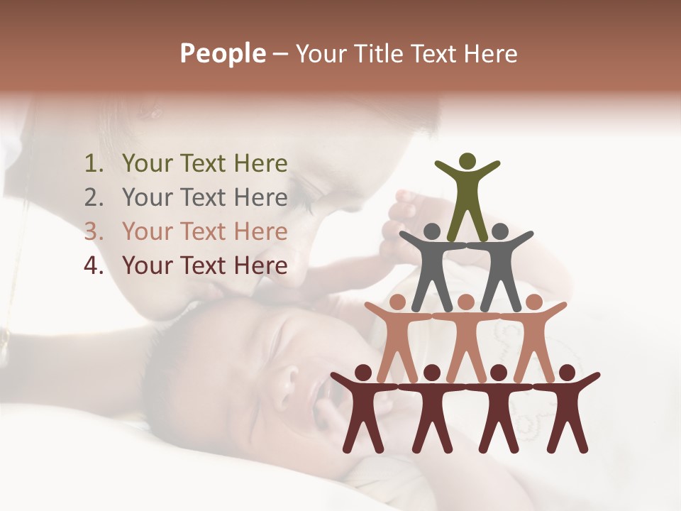 Baby Childcare Cute PowerPoint Template