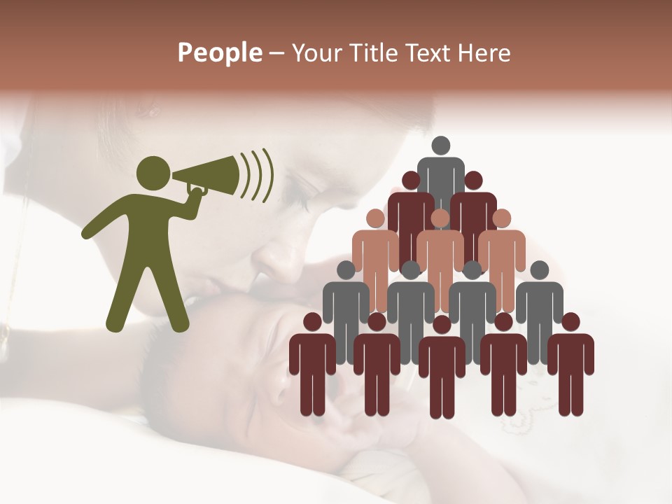 Baby Childcare Cute PowerPoint Template