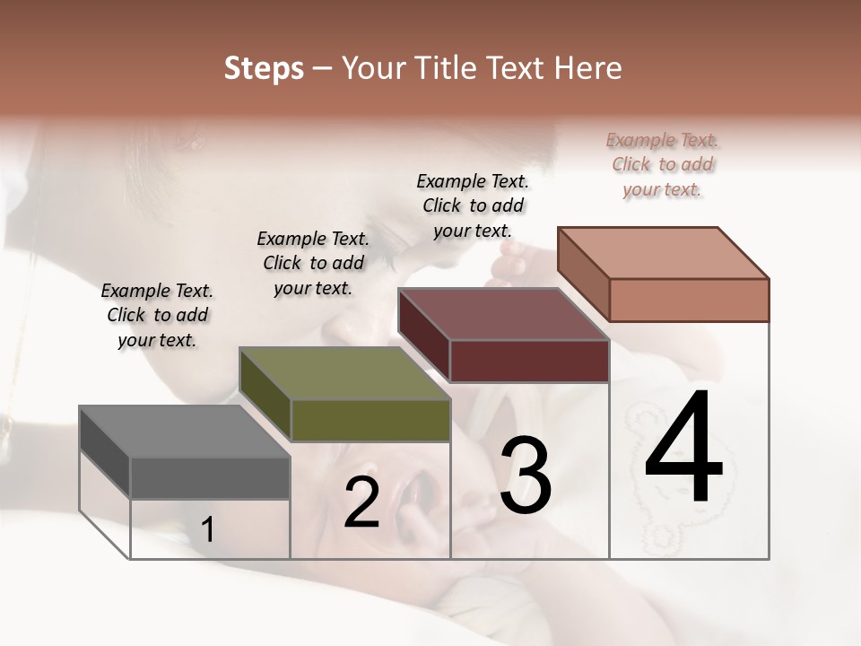 Baby Childcare Cute PowerPoint Template