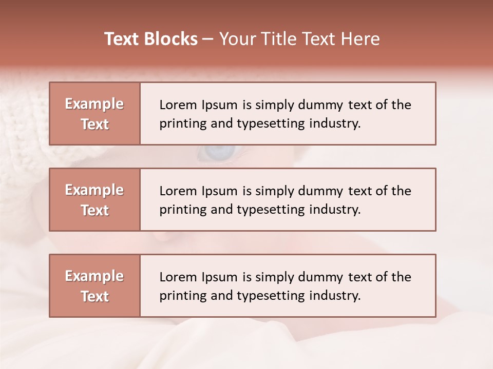 Blanket Healthy New PowerPoint Template