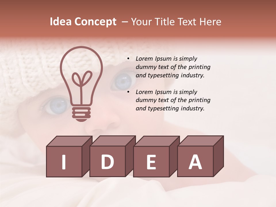 Blanket Healthy New PowerPoint Template