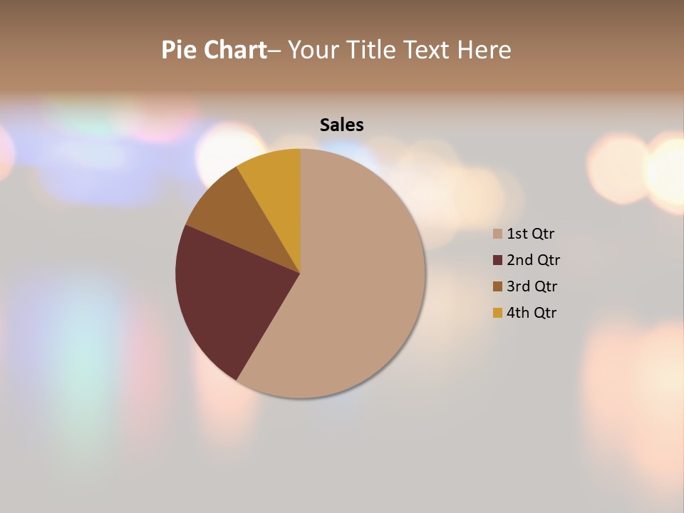 Red Modern Shine PowerPoint Template