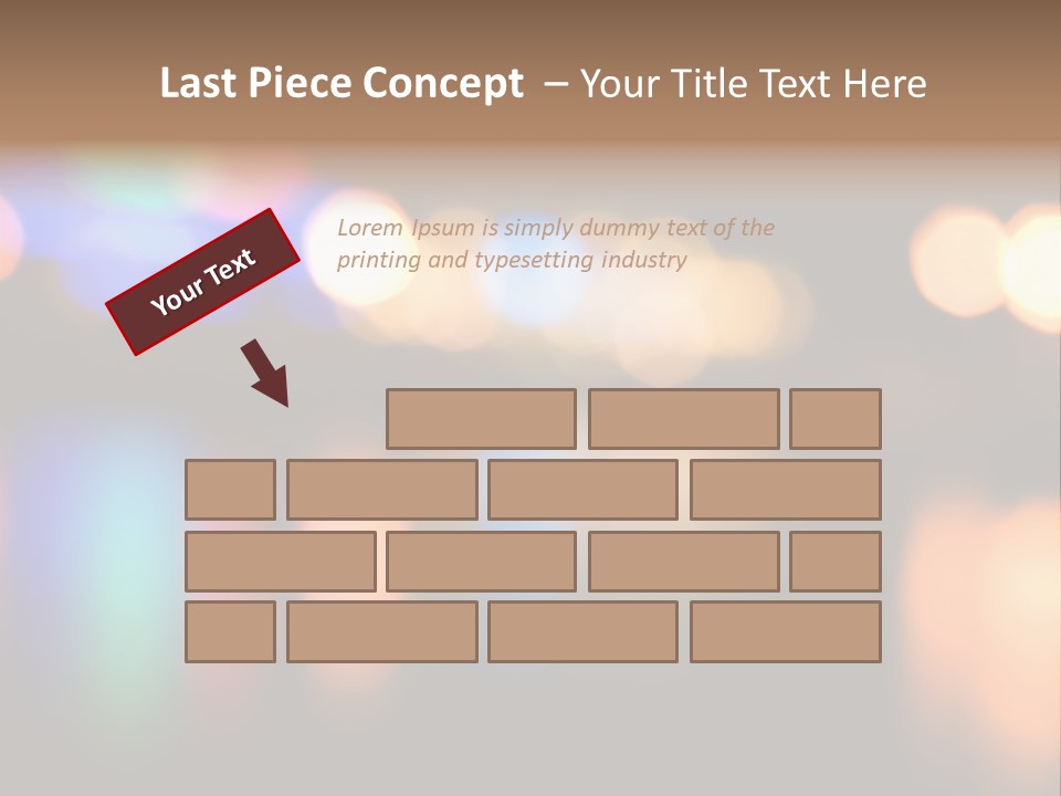 Red Modern Shine PowerPoint Template