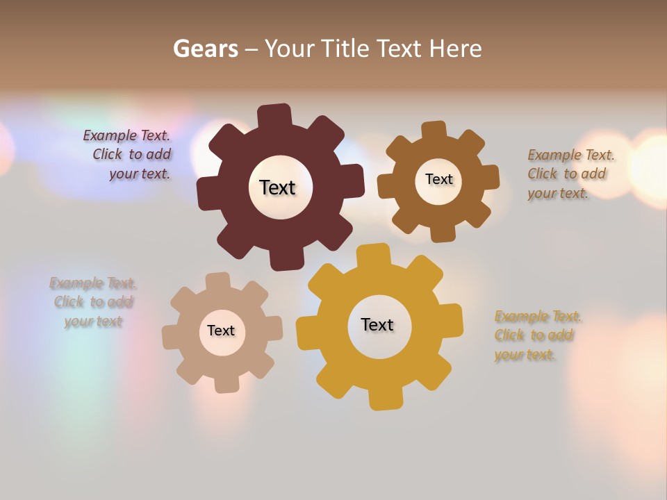 Red Modern Shine PowerPoint Template