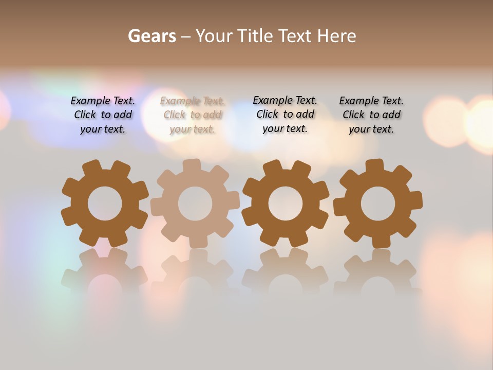 Red Modern Shine PowerPoint Template