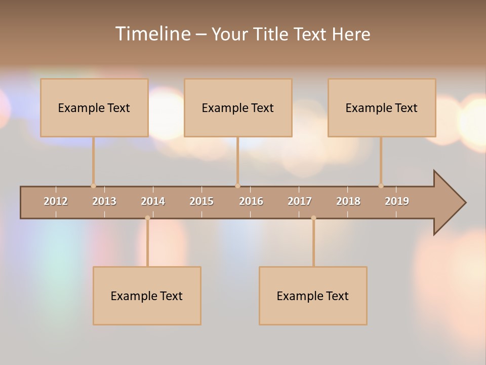 Red Modern Shine PowerPoint Template