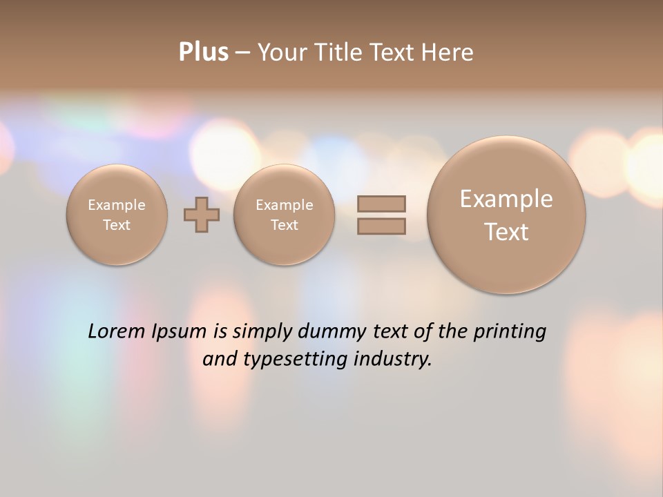 Red Modern Shine PowerPoint Template