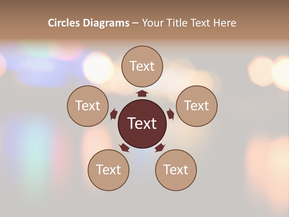 Red Modern Shine PowerPoint Template