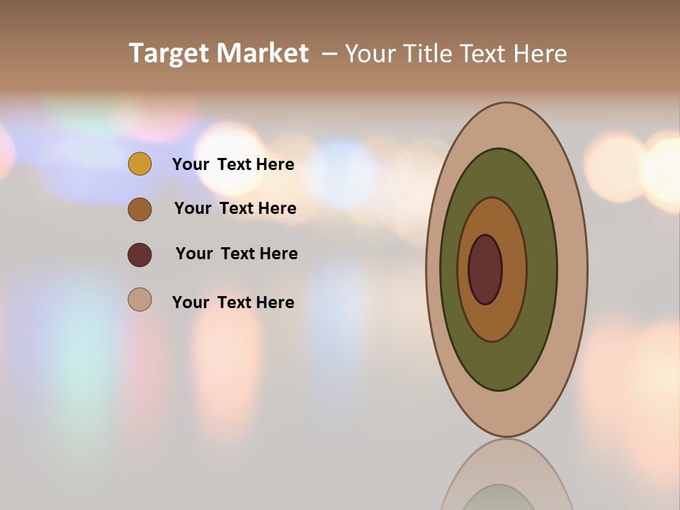 Red Modern Shine PowerPoint Template