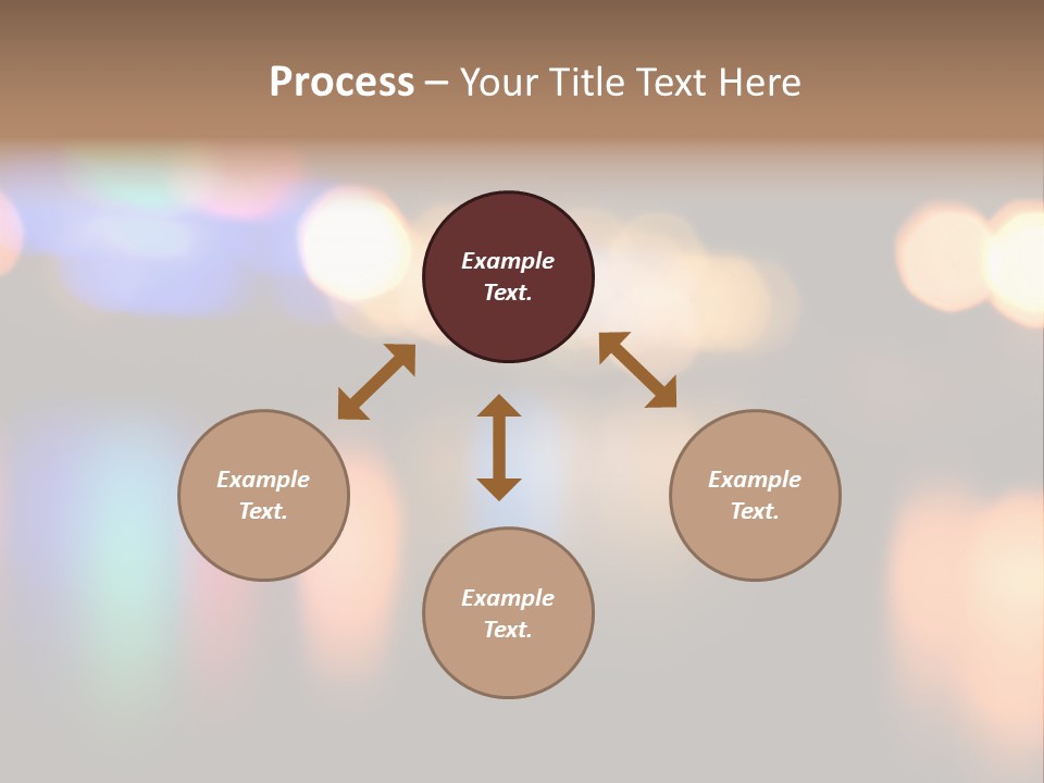 Red Modern Shine PowerPoint Template