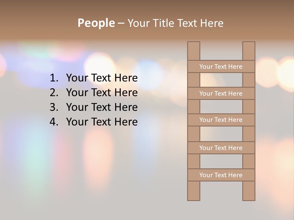 Red Modern Shine PowerPoint Template