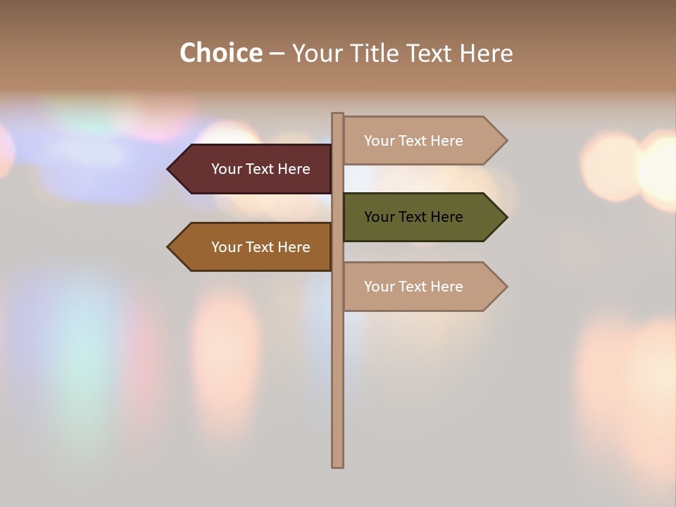 Red Modern Shine PowerPoint Template