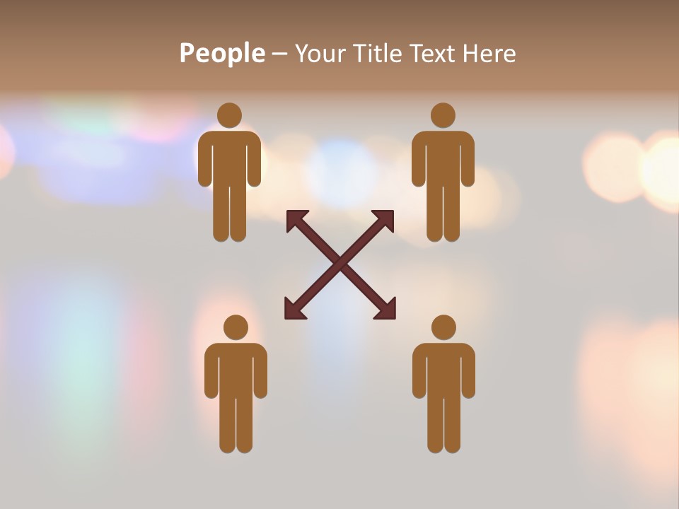 Red Modern Shine PowerPoint Template