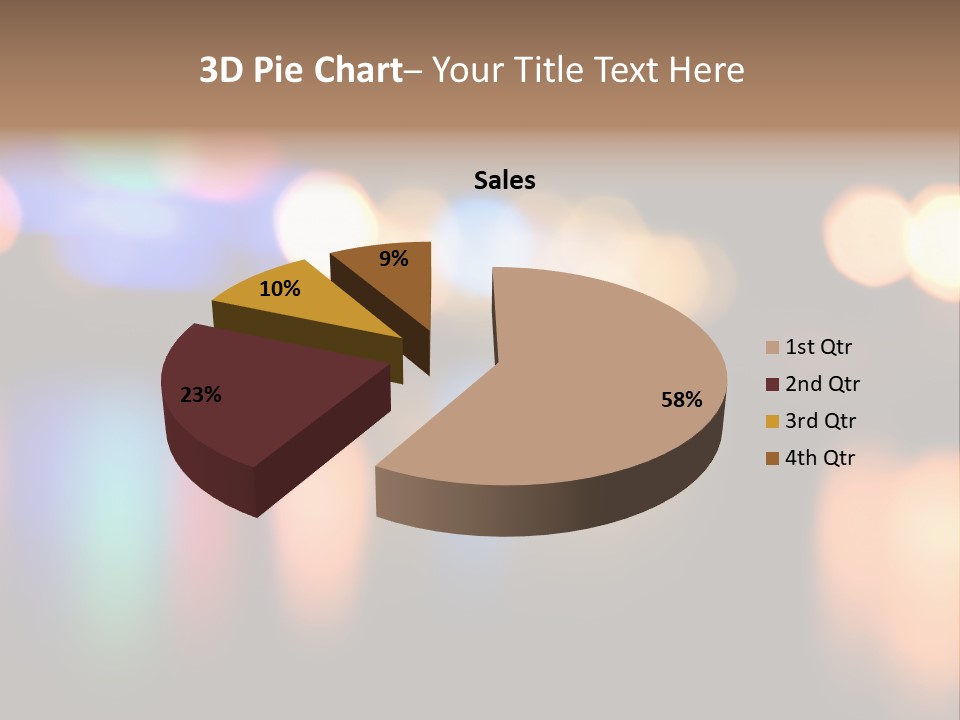 Red Modern Shine PowerPoint Template