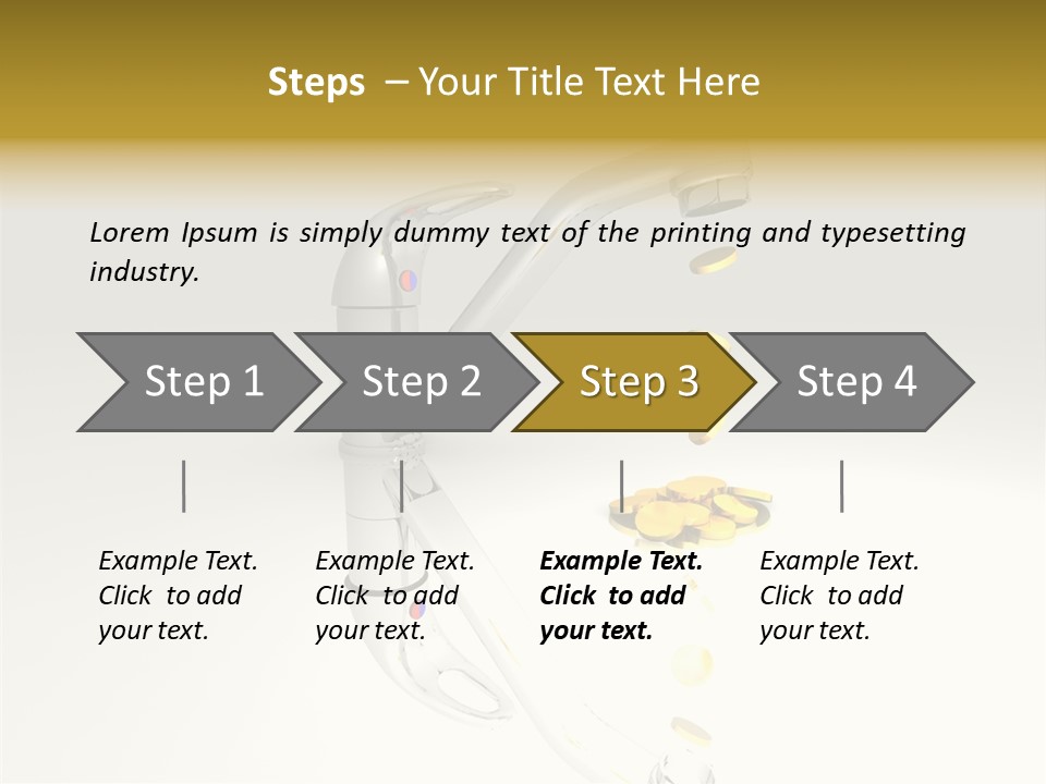 Saving Water Improvement PowerPoint Template