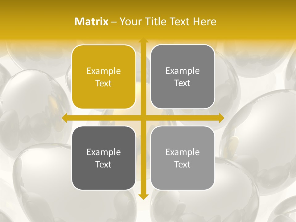 Different Gift Easter PowerPoint Template