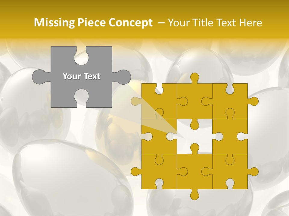 Different Gift Easter PowerPoint Template