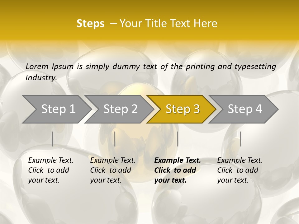 Different Gift Easter PowerPoint Template