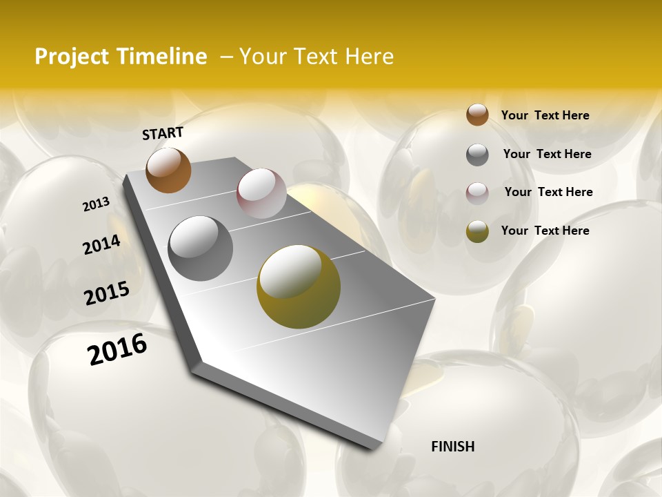 Different Gift Easter PowerPoint Template